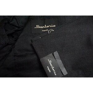 Sartorio Napoli Gray S120s Wool 2 Pc Suit Jacket Pants 40R BRAND NEW